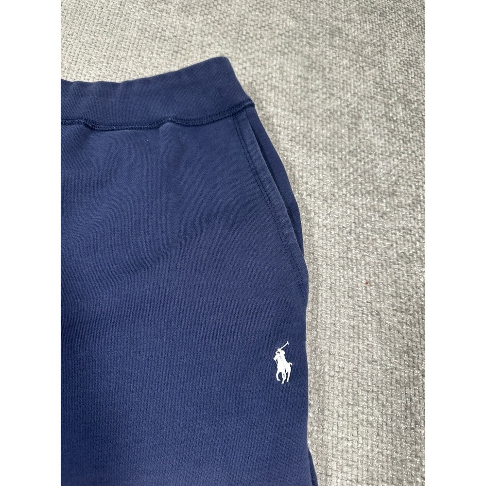 Polo Ralph Lauren Sweatpants Mens 3XB Navy Blue Fleece Ankle Adjust Pony Read - Picture 7 of 12